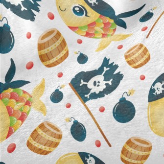 Pirate Colorful Fish Minky