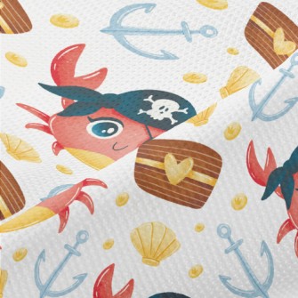 One-eyed Pirate Crab Piqué