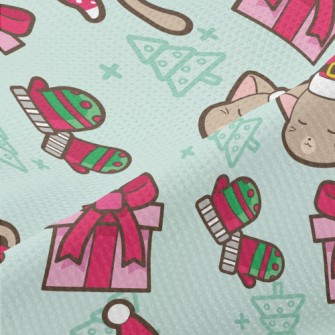 Kitty Santa Claus Piqué
