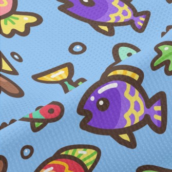 Colorful And Rare Underwater F Piqué