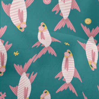 Rare Ocean Fish Lightweight Performance Linen