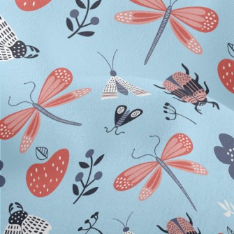 Brightly Colored Poisonous Ins Lightweight Performance Linen