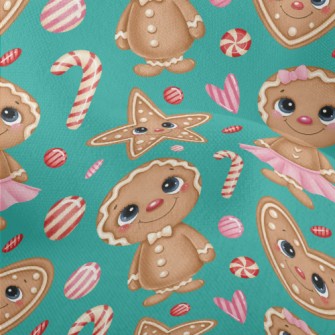 Christmas Magic Gingerbread Gi Lightweight Performance Linen