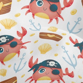 One-eyed Pirate Crab Lightweight Performance Linen