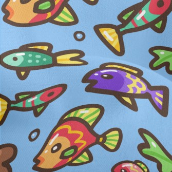 Colorful And Rare Underwater F Lightweight Performance Linen