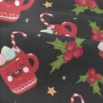 Smiling Marshmallow Cocoa Modern Jersey