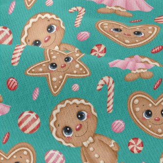 Christmas Magic Gingerbread Gi Modern Jersey