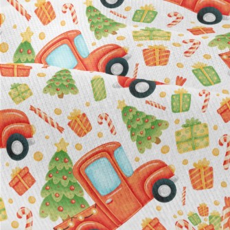 Merry Christmas Tree Transport Modern Jersey