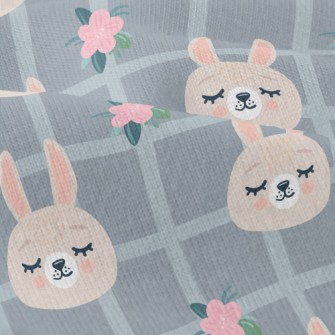 Soft Plaid Bunny Modern Jersey