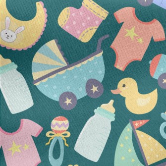 Fun Baby Products Jersey Backed Fleece