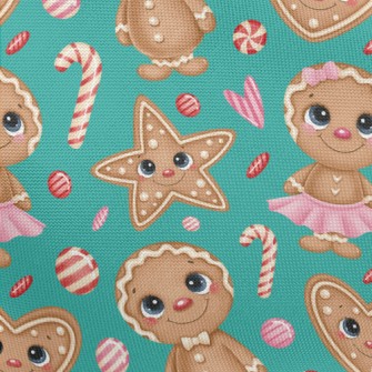 Christmas Magic Gingerbread Gi Pongee