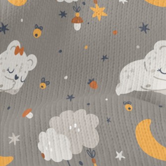 Cute Little Bear Falls Asleep Stretch Jersey