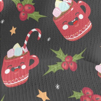 Smiling Marshmallow Cocoa Stretch Jersey