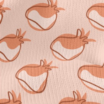 Strange Irregular Lines Stretch Jersey