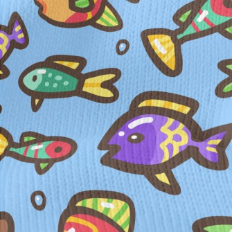 Colorful And Rare Underwater F Stretch Jersey