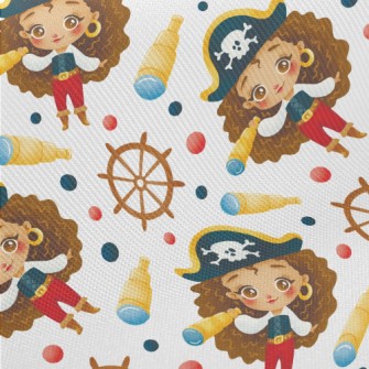 Pirate Curly Girl Midweight Cotton Poplin