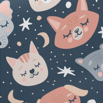 Well-behaved Little Animal Res Midweight Cotton Poplin