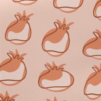 Strange Irregular Lines Midweight Cotton Poplin
