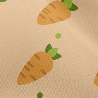 Cute Carrot Pattern Chiffon