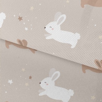 Happy Cute Rabbit Waterproof Oxford