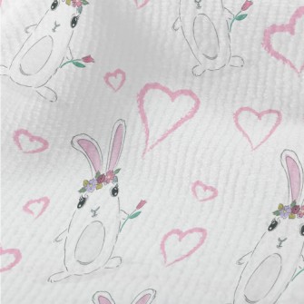 Rabbit With Flower Crown Terry