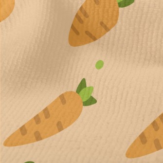 Cute Carrot Pattern Terry