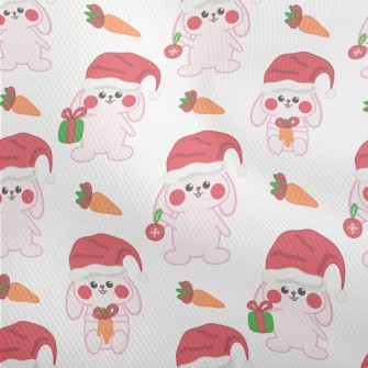 Pink Bunny Christmas Dobby