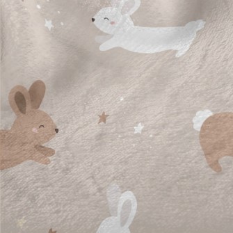 Happy Cute Rabbit Minky