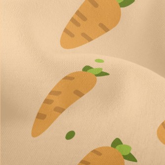 Cute Carrot Pattern Lightweight Performance Linen