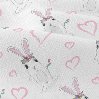 Rabbit With Flower Crown Modern Jersey