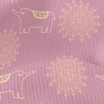 Hand Drawn Thai Elephant Stretch Jersey