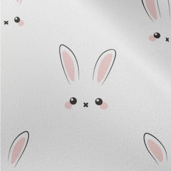 Cute Rabbit Expression Chiffon