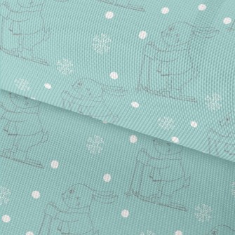 Winter Ski Bunny Waterproof Oxford