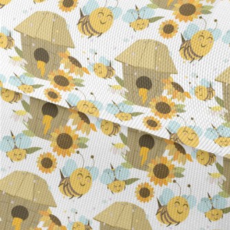 Happy Busy Bee Waterproof Oxford
