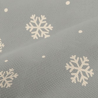 Cartoon Winter Snowflakes Performance Linen