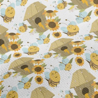 Happy Busy Bee Performance Linen