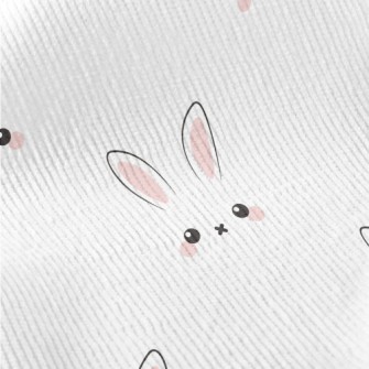 Cute Rabbit Expression Standard Corduroy