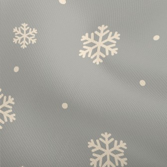 Cartoon Winter Snowflakes Dobby