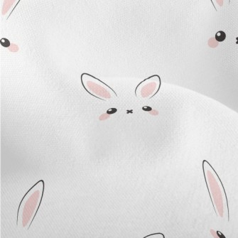 Cute Rabbit Expression Lightweight Performance Linen