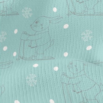 Winter Ski Bunny Stretch Jersey