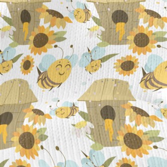 Happy Busy Bee Stretch Jersey