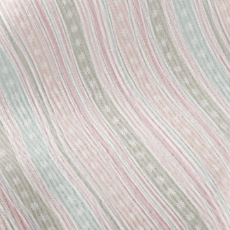 Soft Stripes And Flowers Standard Corduroy
