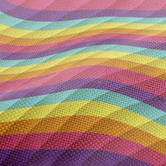 Colored Lines Performance Linen