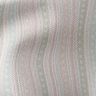 Soft Stripes And Flowers Waterproof Canvas