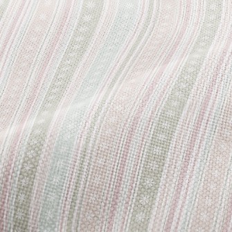 Soft Stripes And Flowers Performance Linen