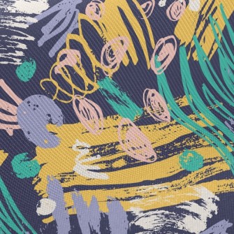 Chaotic Graffiti Twill