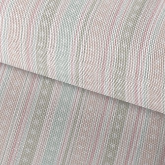 Soft Stripes And Flowers Waterproof Oxford