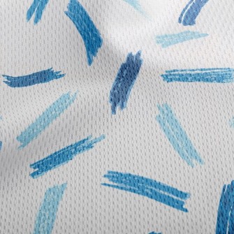 Blue Crayon Athletic Mesh Flat Back