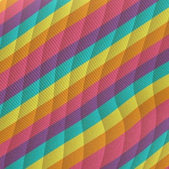 Colored Lines Twill