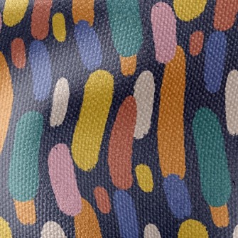 Colorful Raindrops Waterproof Canvas